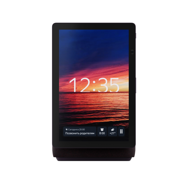 Умная колонка Яндекс Станция Дуо Макс с Zigbee™, Красный