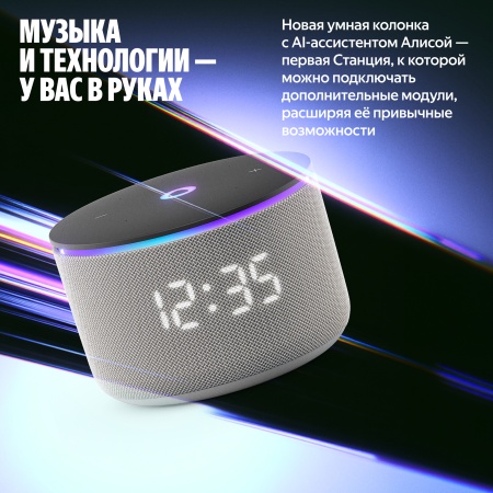 Яндекс Станция Мини 3 Про Серый