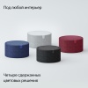 Умная колонка Яндекс Станция Мини с часами, Черный оникс
