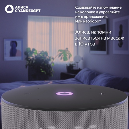 Умная колонка Яндекс Станция Мини 3 Серый