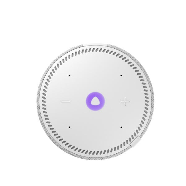 Умная колонка Яндекс Станция Мини с часами, Серый опал